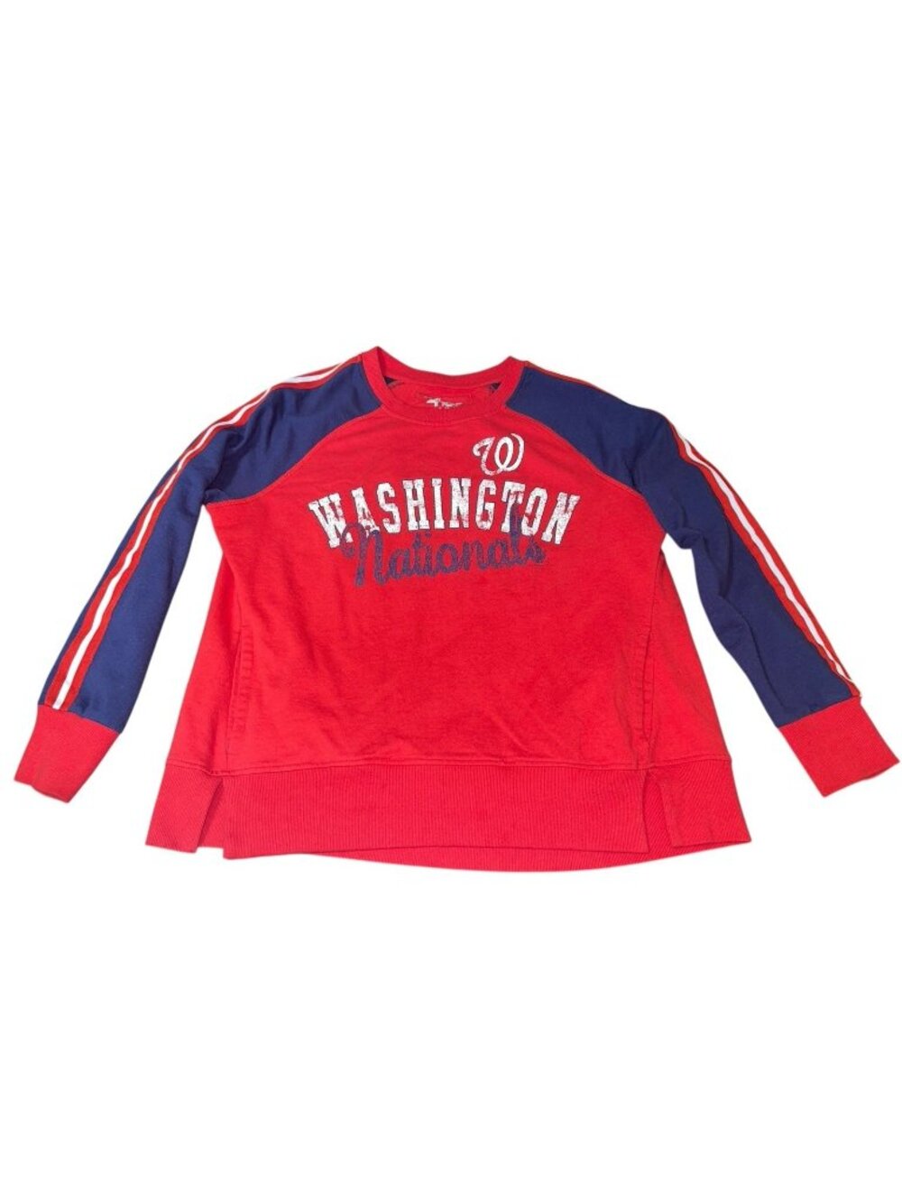 G-111 4HER Women's Size XL Washington Nationals Lightweight Sweatshirt w/ Pocket